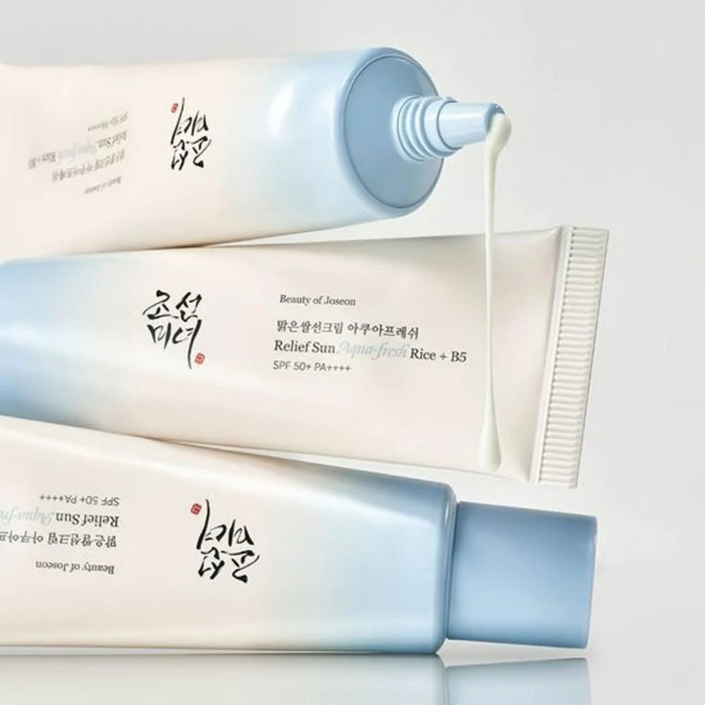 Relief Sun Aqua – Fresh : Rice + B5 SPF50+ Sunscreen- by Beauty of joseon