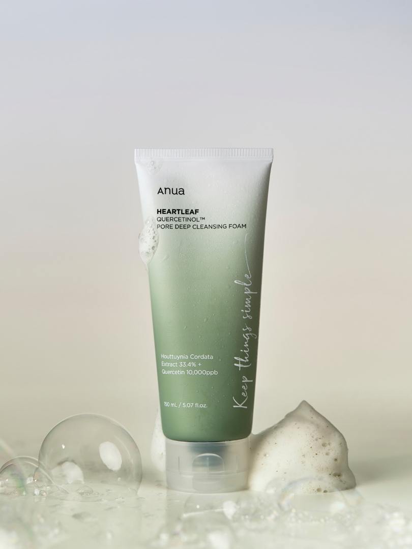 Heartleaf Quercetinol Pore Deep Cleansing Foam- by Anua